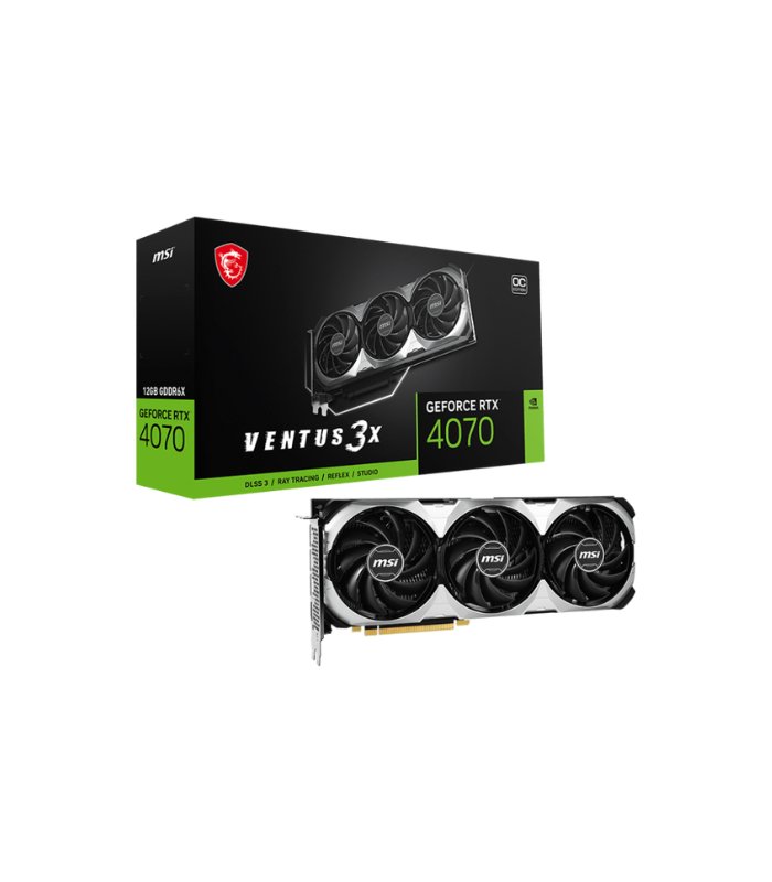 Grafica MSI GeForce RTX 4070 Ventus 3X
