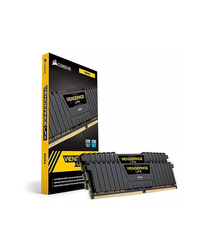 KIT DE MEM. CORSAIR VENGEANCE LPX 16GB (2 X 8GB) DDR4 A 3200 MHZ BLACK