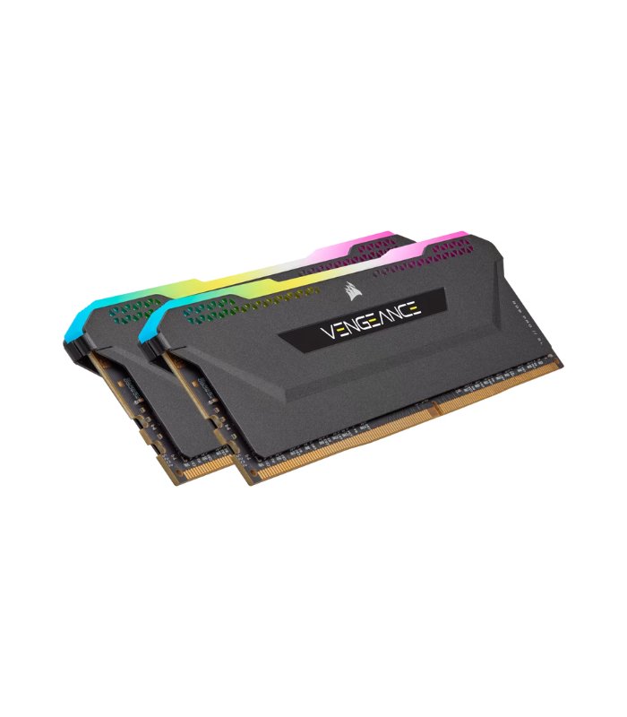 KIT DE MEM. RAM CORSAIR VENGEANCE RGB PRO SL 16 GB (2 X 8 GB) DDR4 A 3600 MHZ BLACK