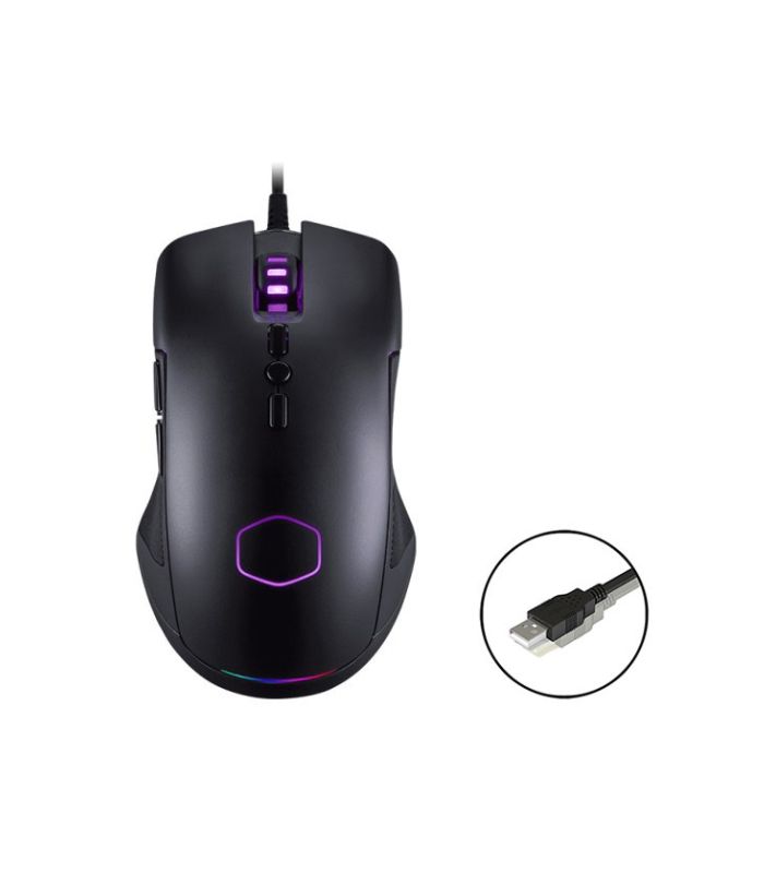 MOUSE COOLER MASTER CM110 RGB BLACK GAMING