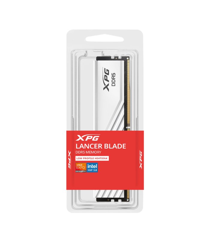 MEM RAM XPG LANCER BLADE 16GB DDR5 5600MHZ WHITE