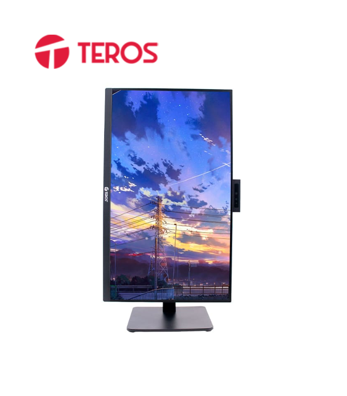 MONITOR GAMER TEROS TE-2416CS, 23.8" QHD IPS, 100Hz, 1ms, Cámara, Micrófono, HDMI, DP