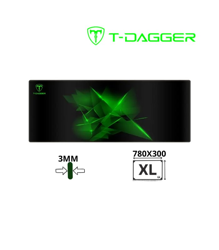 MOUSE PAD T-DAGGER GEOMETRY T-TMP301 XL ( 780 X 300 X 3MM )