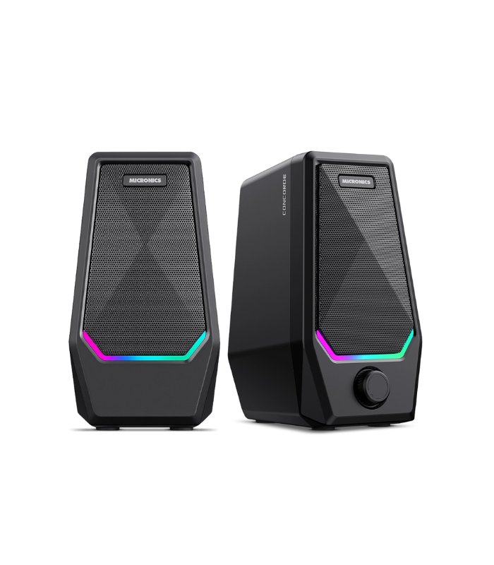 PARLANTE MICRONICA CONCORDE S300 2.0 RGB 2.5"