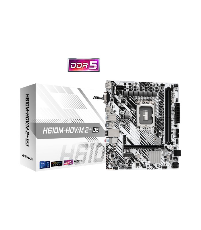 PLACA ASROCK H610-HDV/M.2+ DDR5
