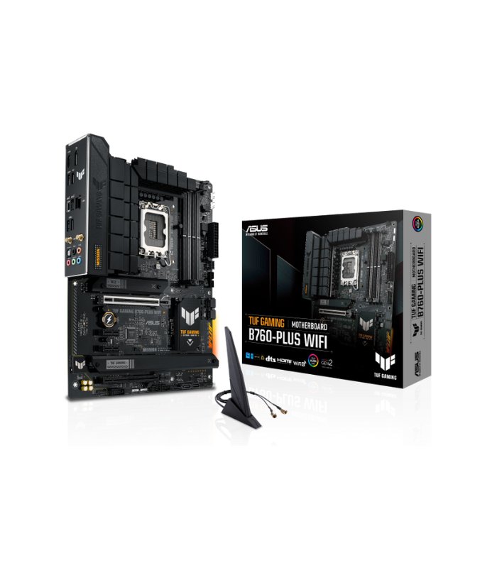 PLACA ASUS TUF GAMING B760-PLUS WIFI, DDR5, LGA 1700, ATX