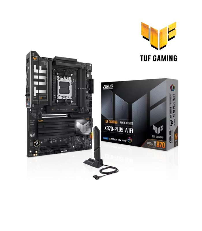 PLACA ASUS TUF GAMING X870-PLUS WIFI ATX DDR5 AM5 AMD