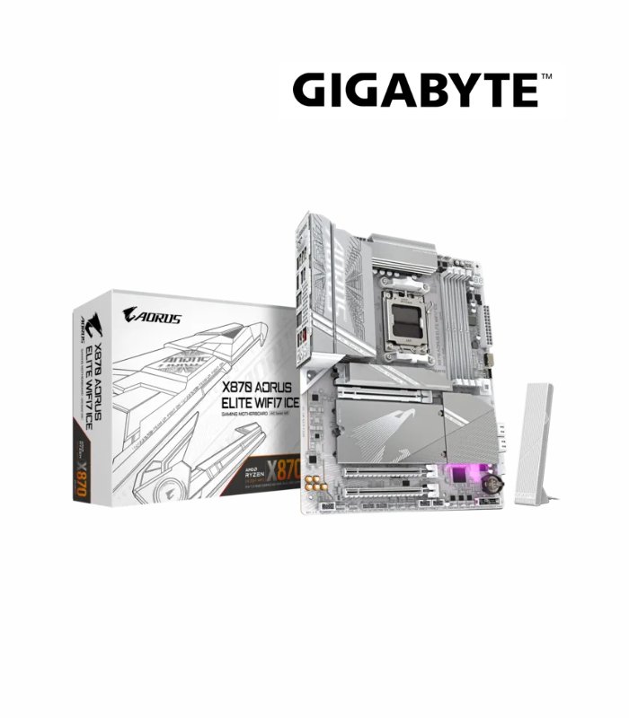 PLACA GIGABYTE X870 AORUS ELITE ICE WIFI 7 DDR5