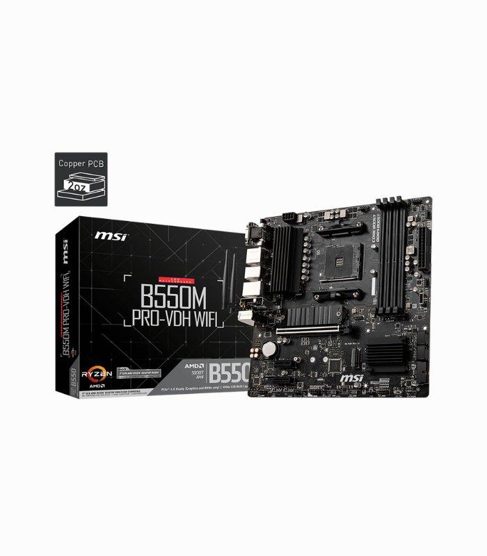 placa MSI B550M PRO-VDH WIFI