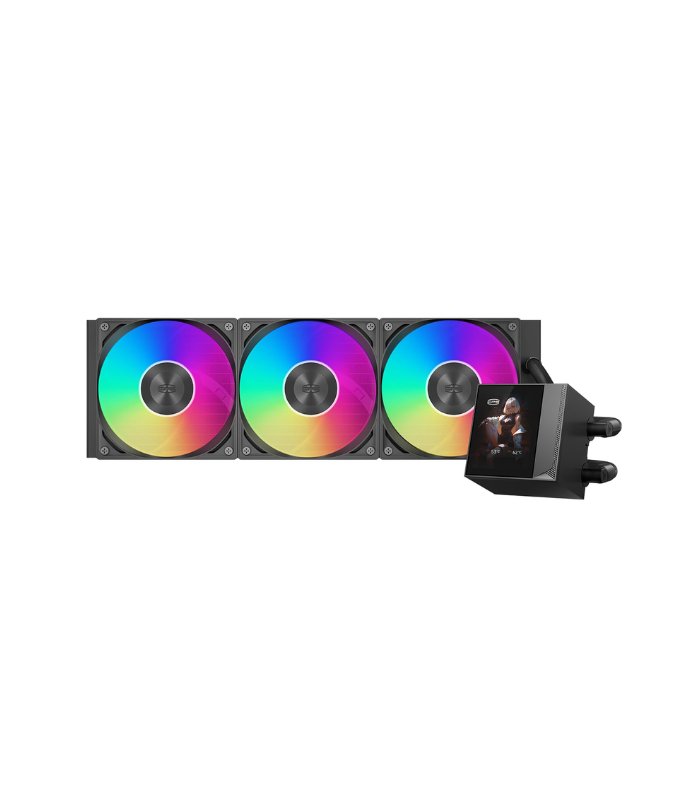 REFRIGERACION LIQUIDA CPS DC360, ARGB, PANTALLA 2.4P, IPS, 3FAN