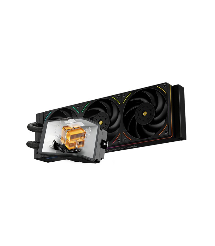 REFRIGERACION LIQUIDA THERMALRIGHT WONDER VISION 360, ARGB, PANTALLA CURVA 2K 60HZ, 3FAN, AM4/AM5