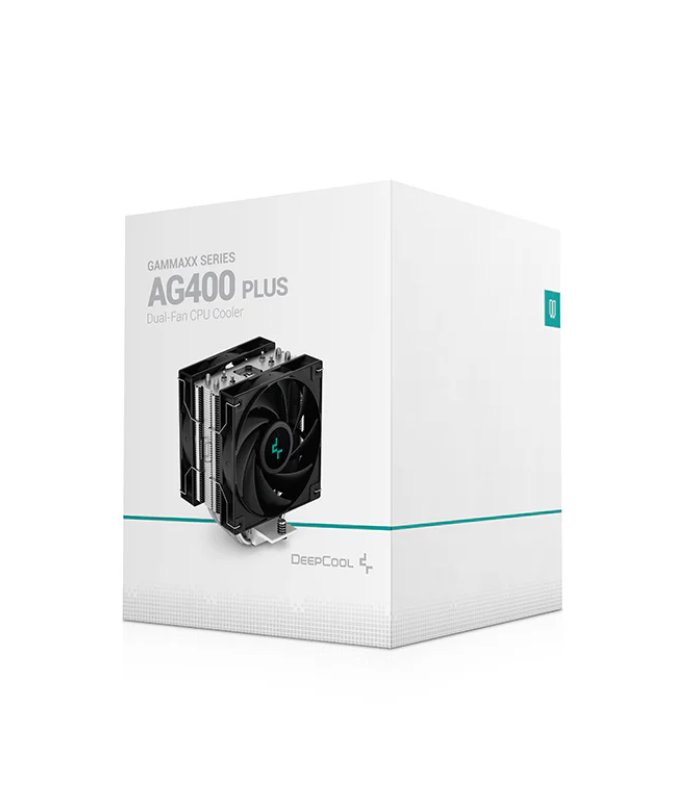 REFRIGERACION POR AIRE, DEEPCOOL, AG400 PLUS BLACK