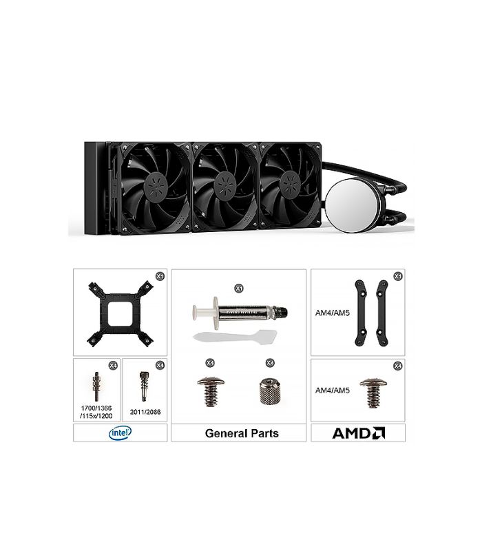 REFRIGERACION LIQUIDA UPHERE P360K INFINITY MIRROR ARGB BLACK