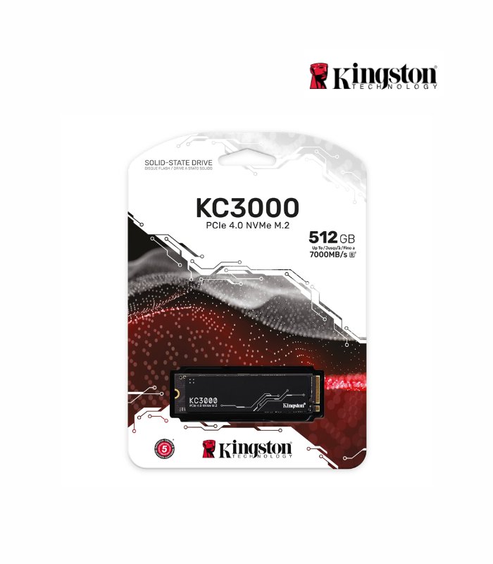 SSD M.2 KINGSTON KC3000 512GB 7000/Mbs PCIE 4.0