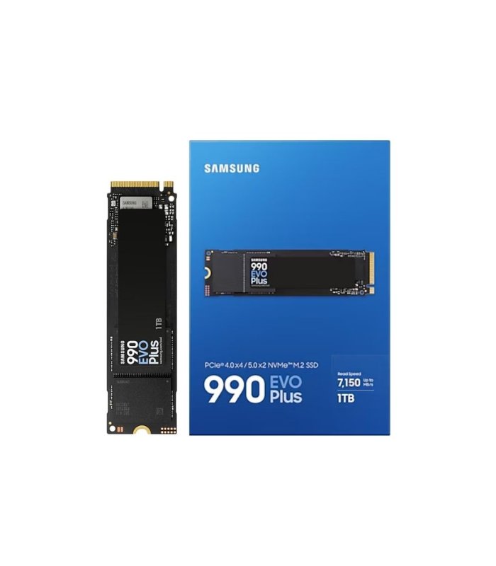 SSD M.2 SAMSUNG 990 EVO PLUS 1TB 7150MB/s, NVMe PCle GEN 4.0 x4 / 5.0 x2
