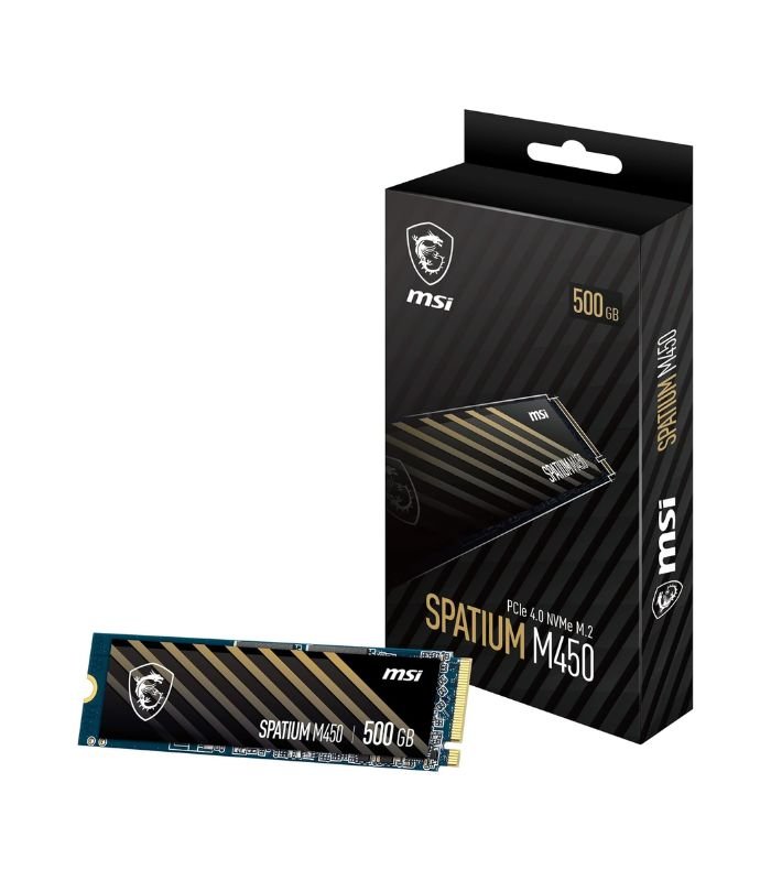 SSD MSI SPATIUM M450 M.2 500GB NVME 3600MBS PCIE 4.0