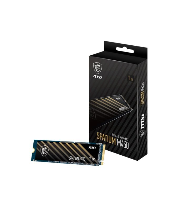 SSD MSI SPATIUM M450 M.2 1TB GEN 4X4 NVME