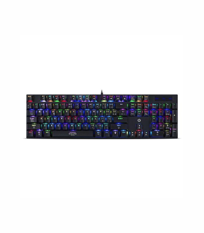 TECLADO ENKORE ROYALE ENK1003, RGB, MECANICO, USB