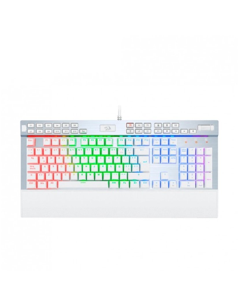 TECLADO REDRAGON YAMA | MECANICO | SW-PURPLE | RGB | WHITE